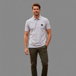 חולצה פולו ליקרה סמל עגול